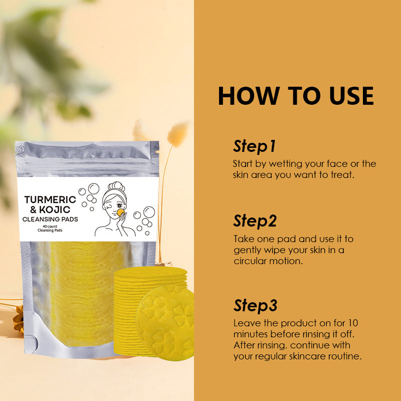 Turmeric Exfoliating Cleansing Pads