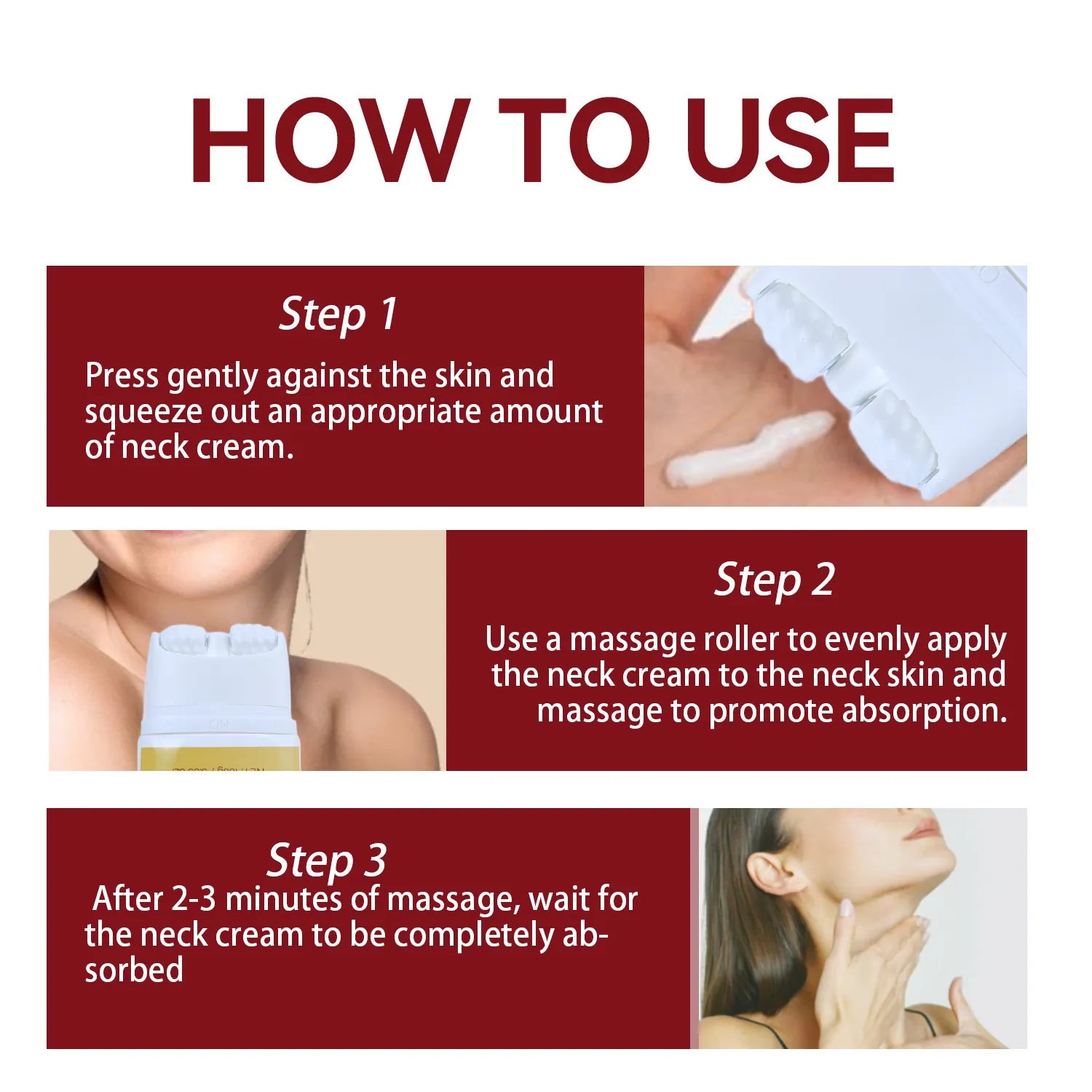 Neck Firming Roller Cream