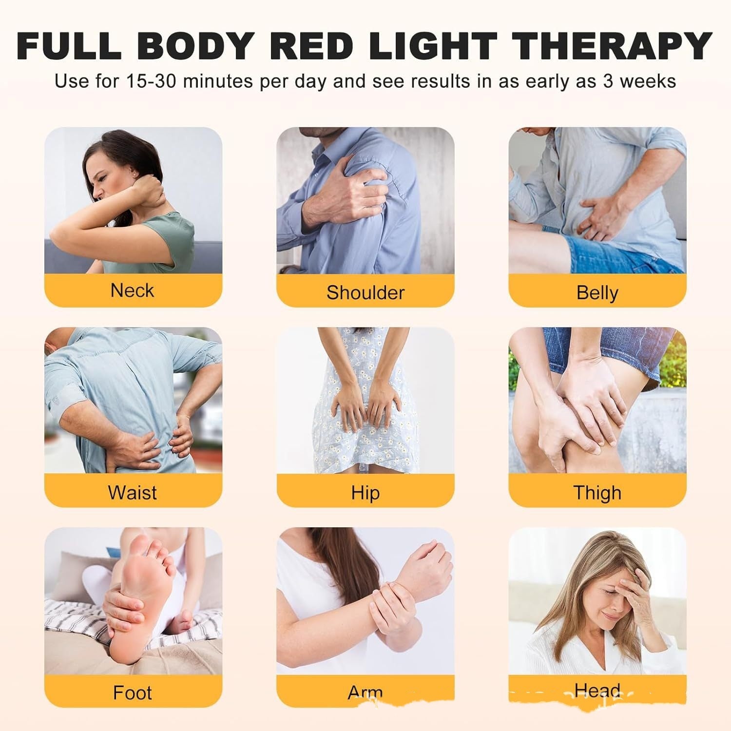 Multi-functional Leather Red Light Therapy Mat With Neck Support